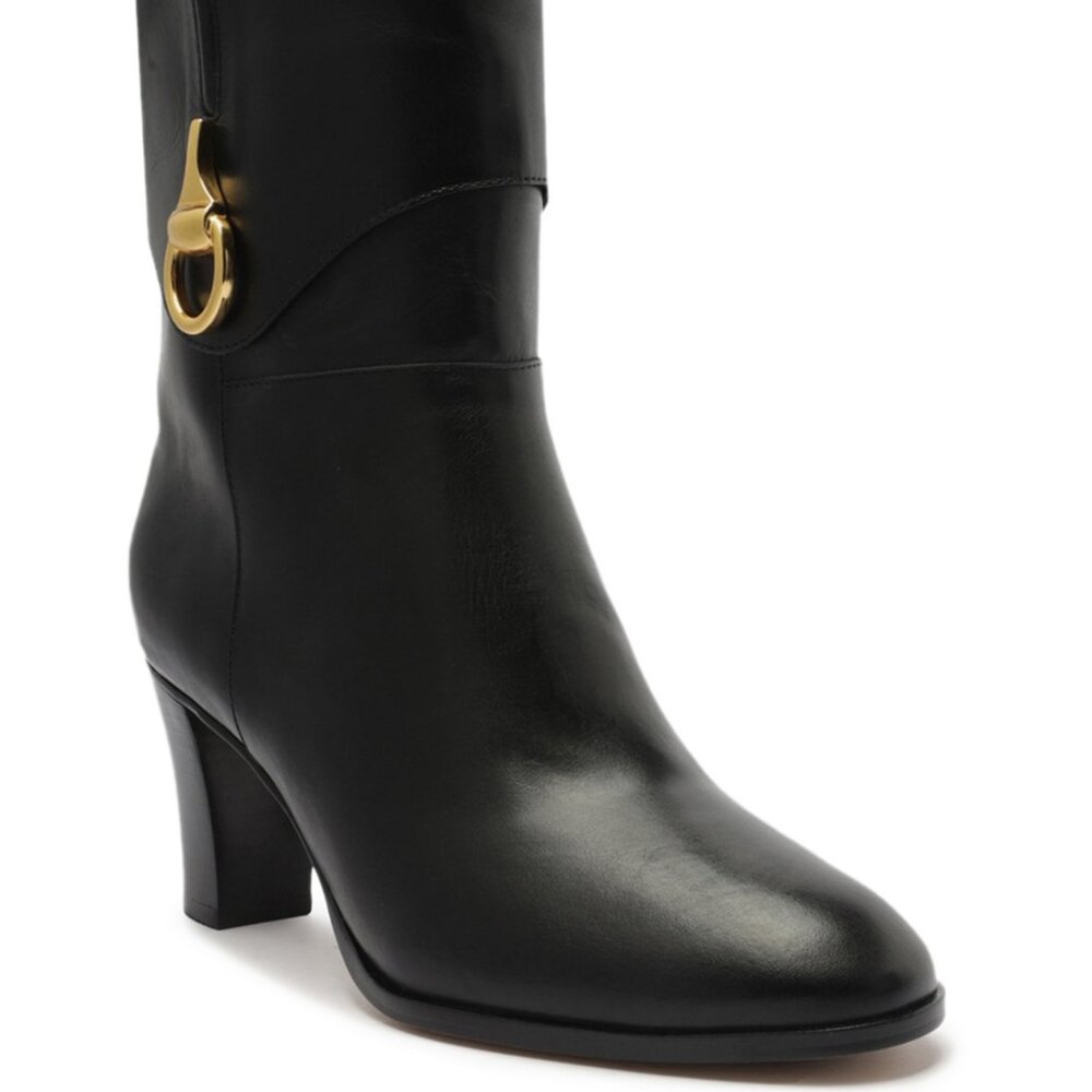 Arezzo Women's Vivian Mid Block Booties - Black